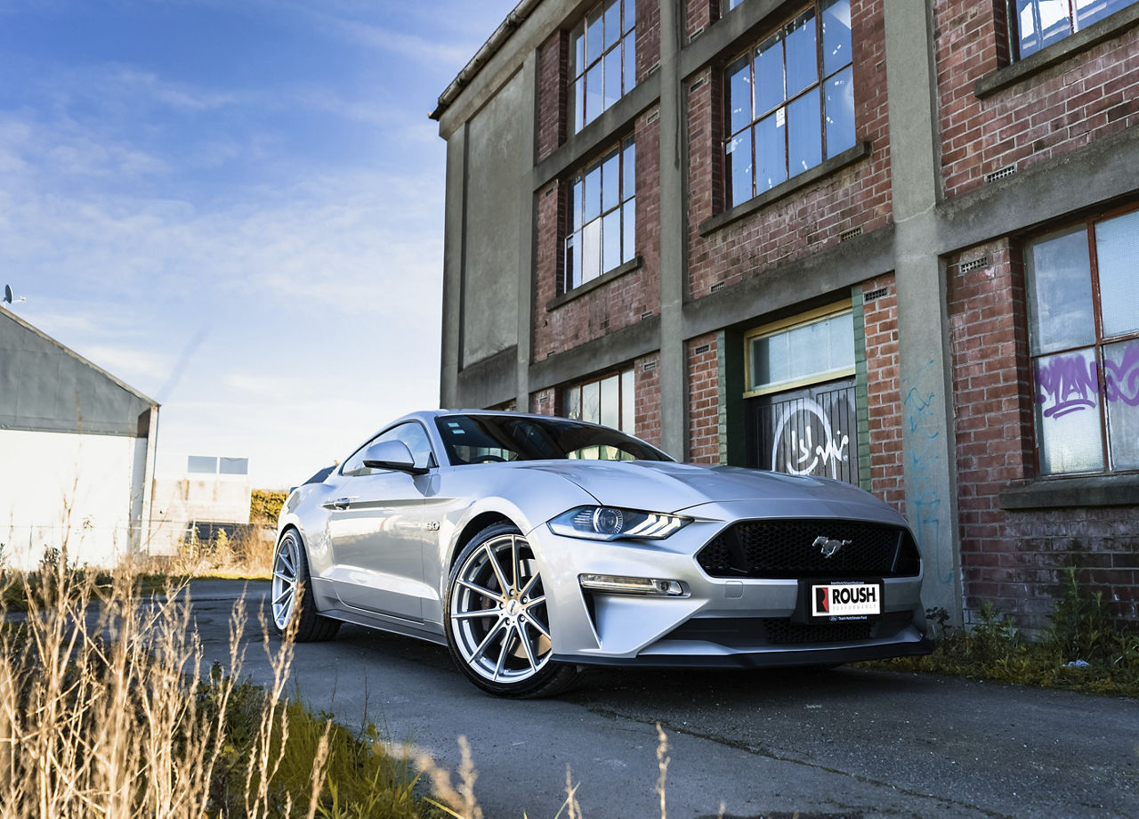 2020 Ford Mustang - TSW BATHURST - Silver | TSW Alloy Wheels